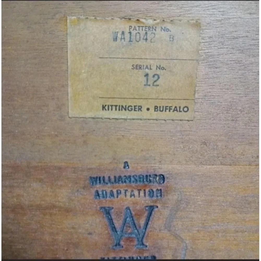 Kittinger Reproduction‎ Colonial Williamsburg Butler's Table Mahogany